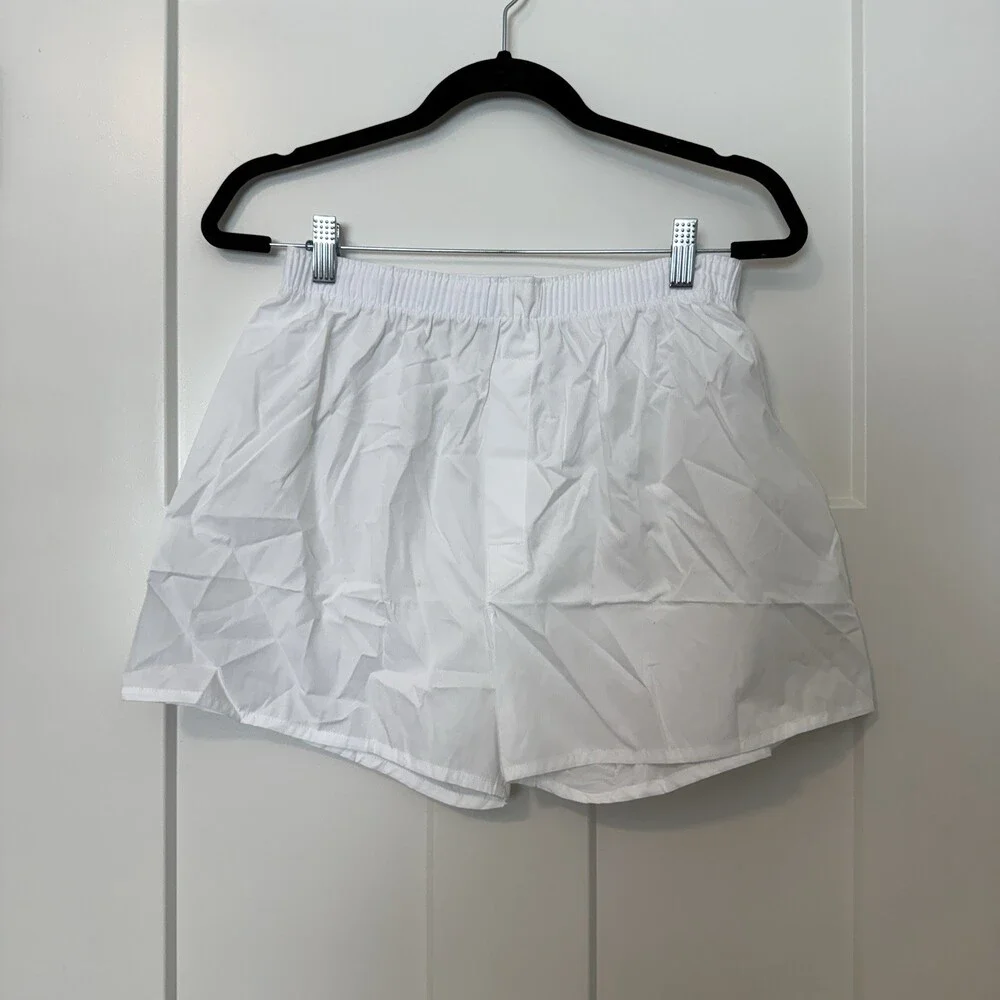 Sunspel White‎ Men’s Boxer Shorts Size Medium NWOT 100% Cotton